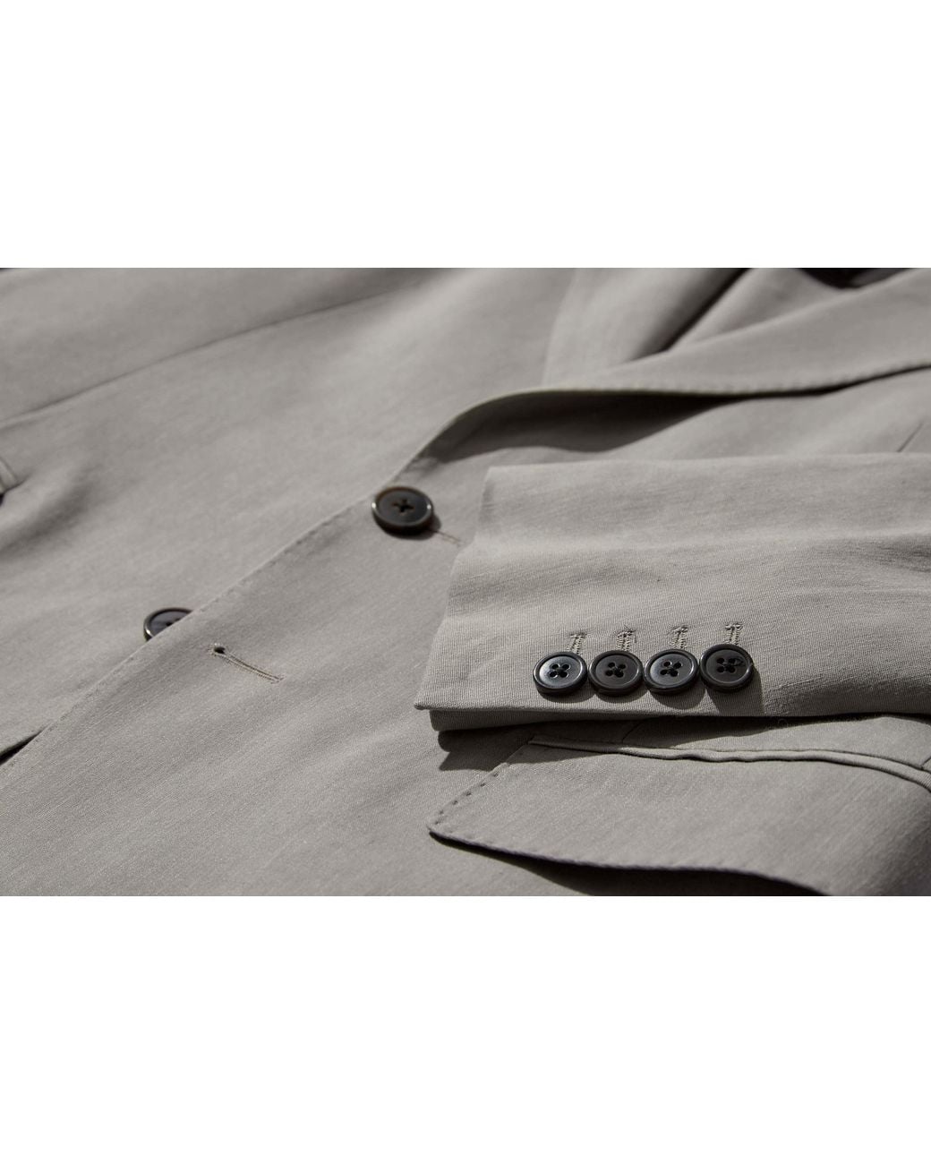 Dries Van Noten Gray Long-Sleeved Suit Jacket for men