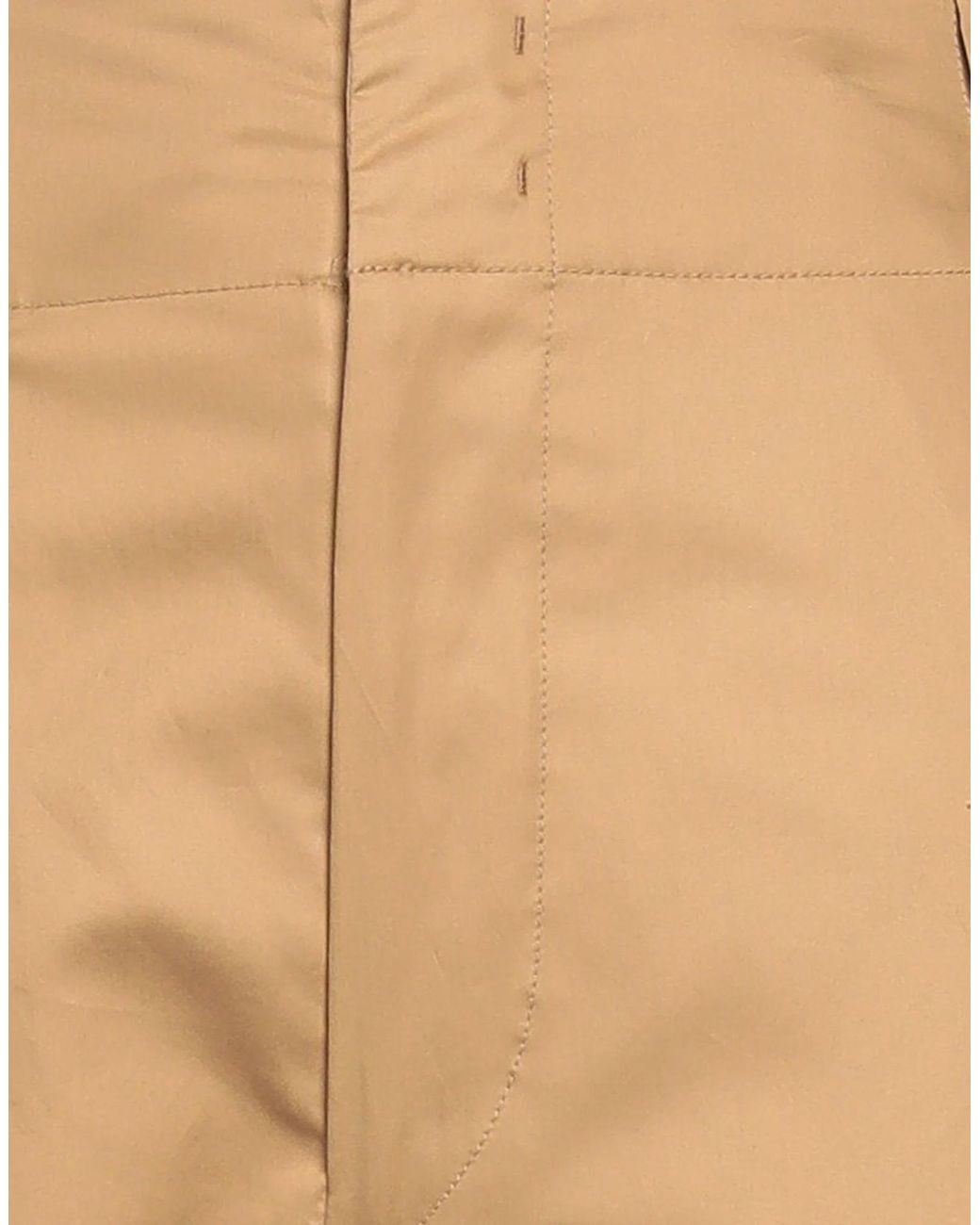 Isabel Marant Natural Solid Color Zip Trousers