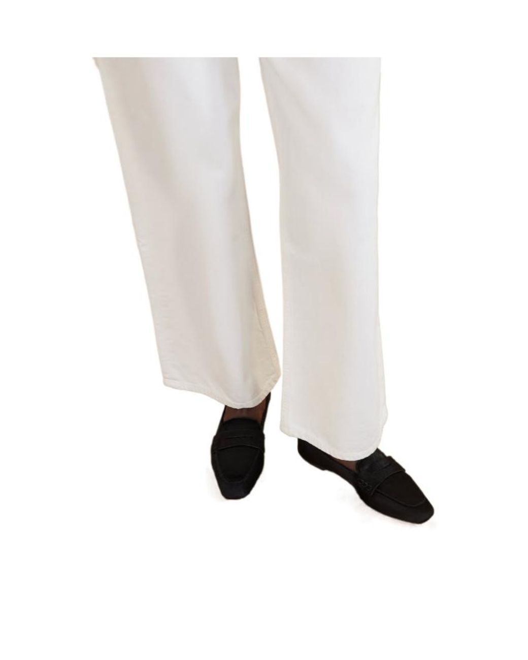 Aeyde Black Pony Hair Loafers