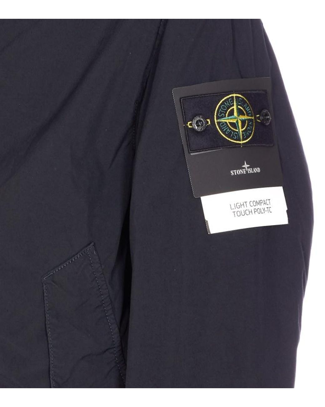 Stone Island Blue Lightweight Jacket for men