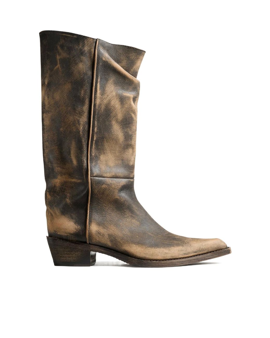 Khaite Brown "Clive" Boot T. 035