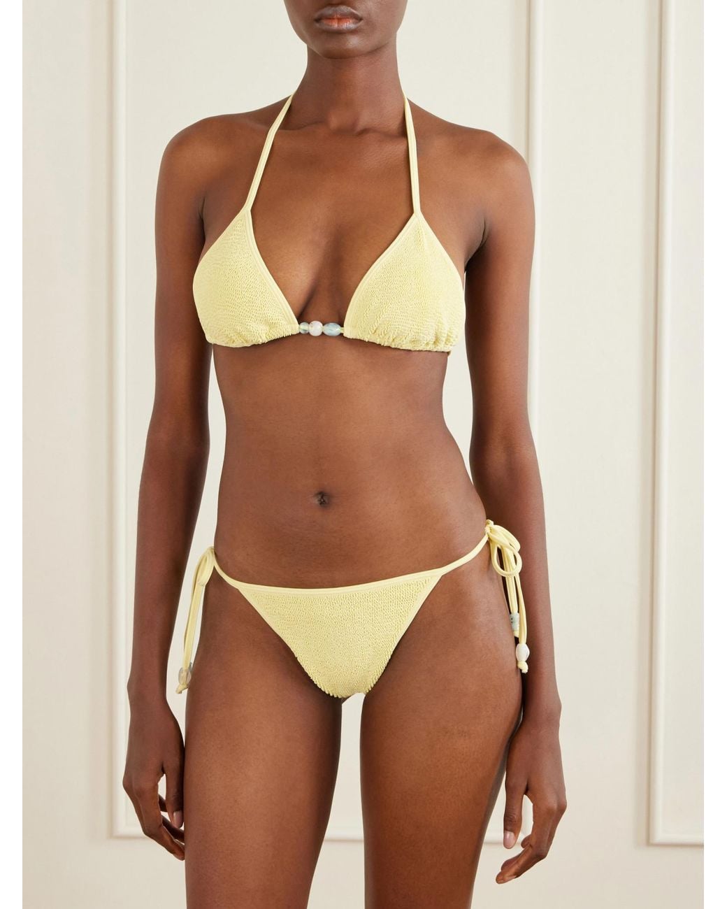 Hunza G Metallic Original Crinkle? Bikini