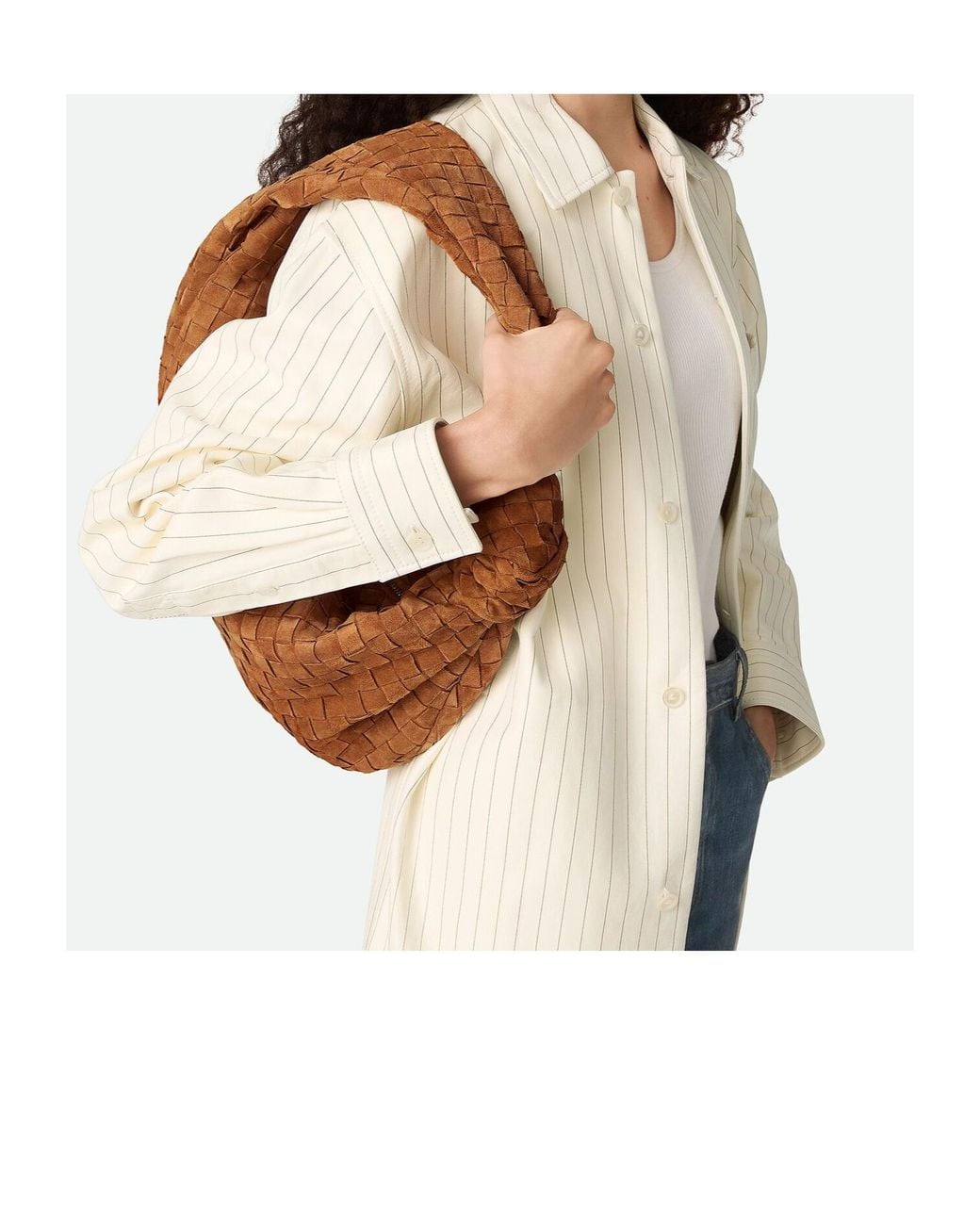 Bottega Veneta Brown Jodie Handbag