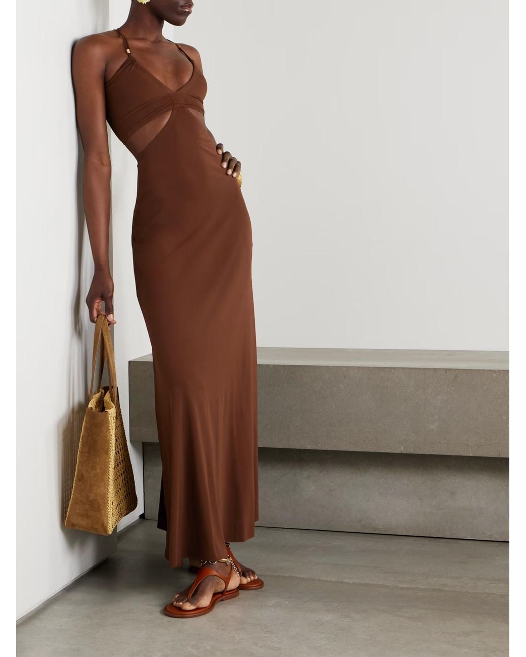 Eres Brown Saba Dress