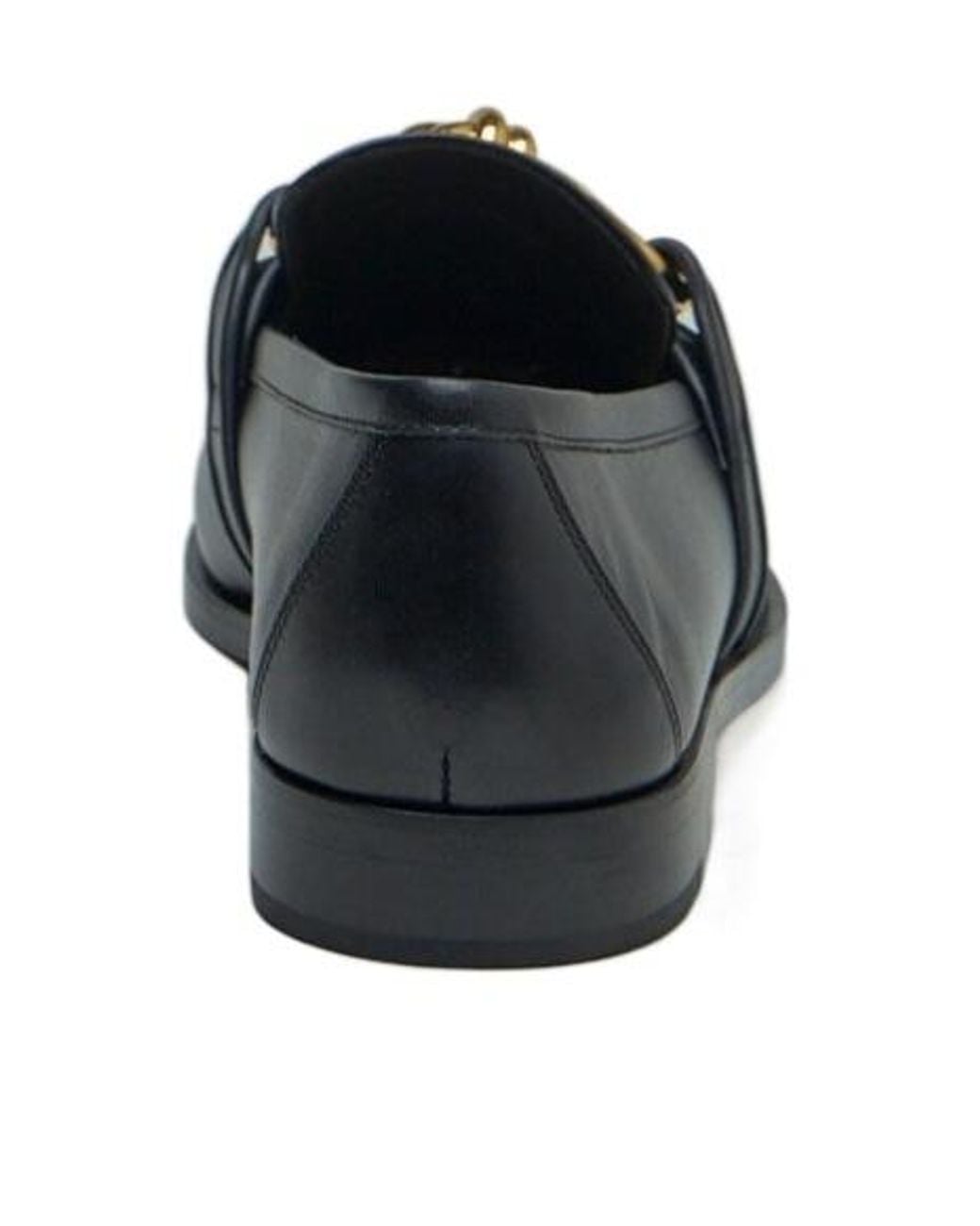 Bottega Veneta Black Round Head Loafer Shoes for men