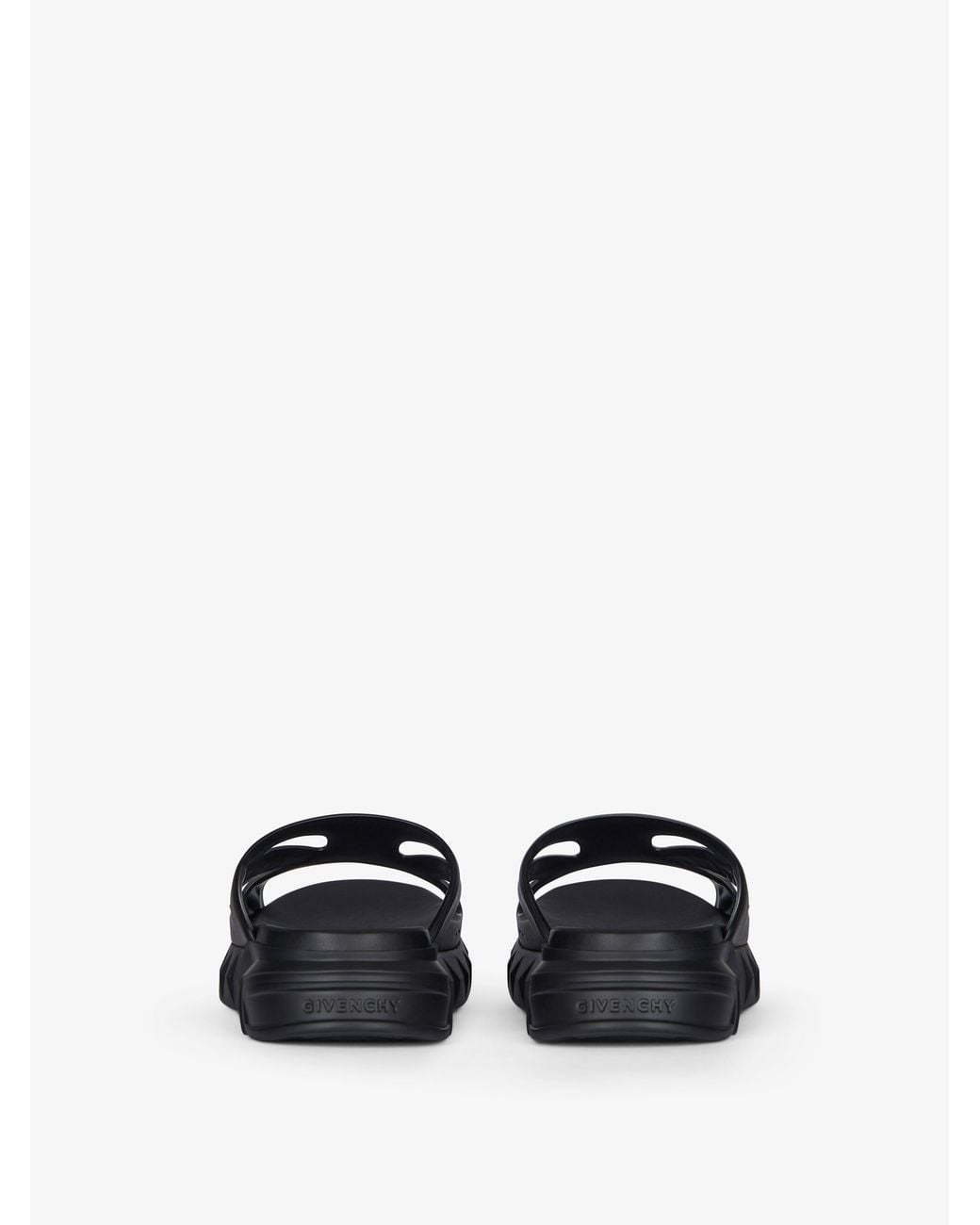 Givenchy Black Marshmallow Sandals for men