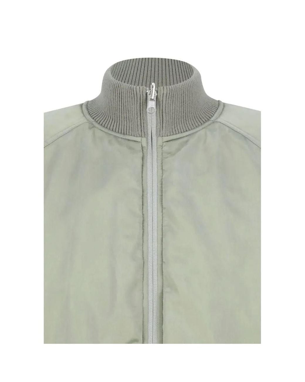 Amomento Green Long-Sleeved Cropped Jacket for men