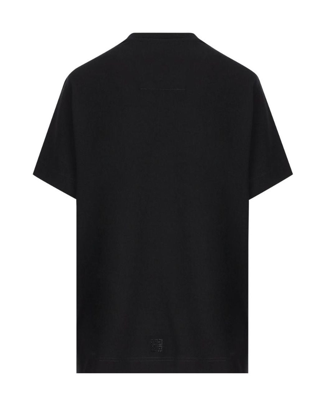 Givenchy Black Logo Embellished Crewneck T-Shirt