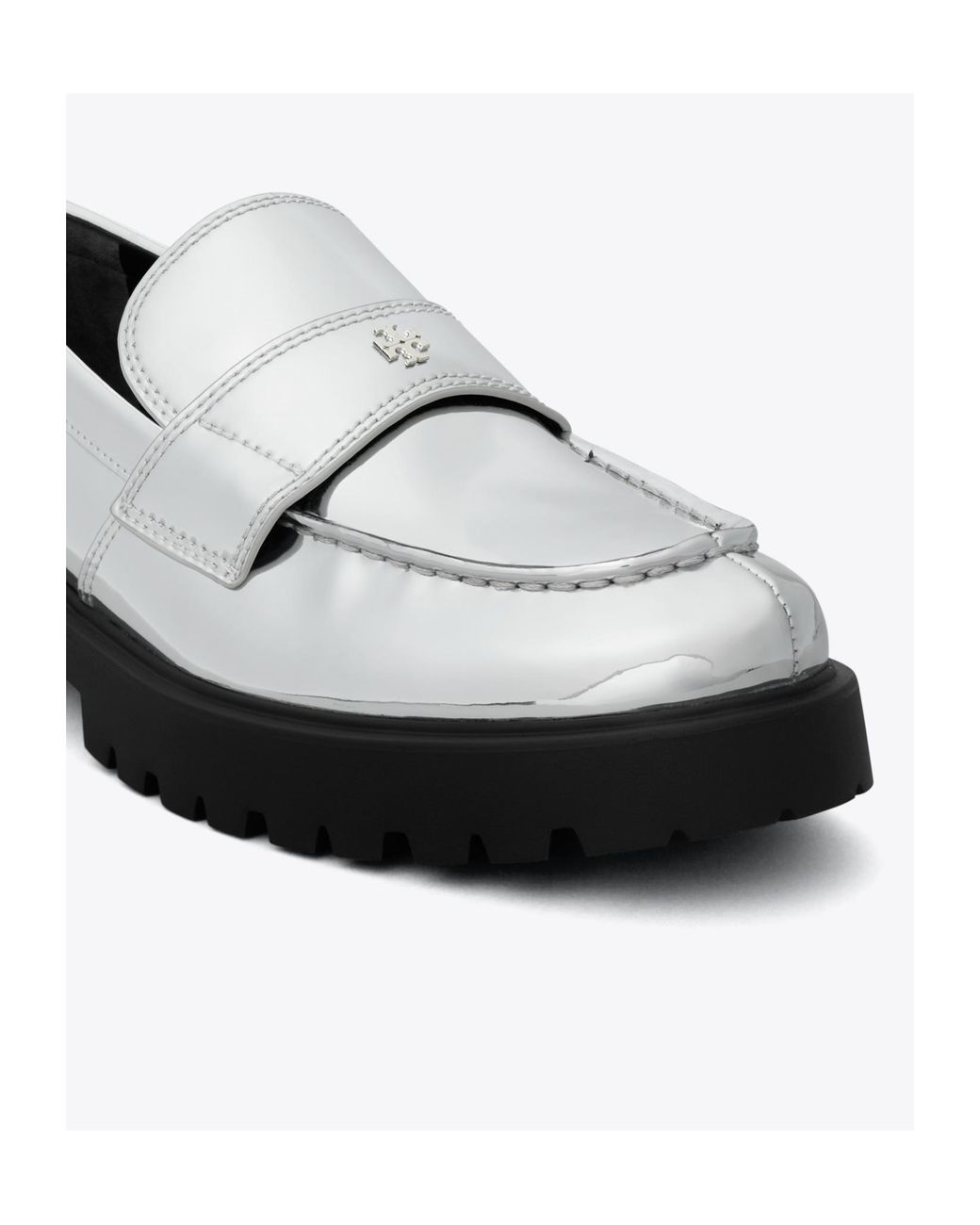 Tory Burch White Flat Shoes