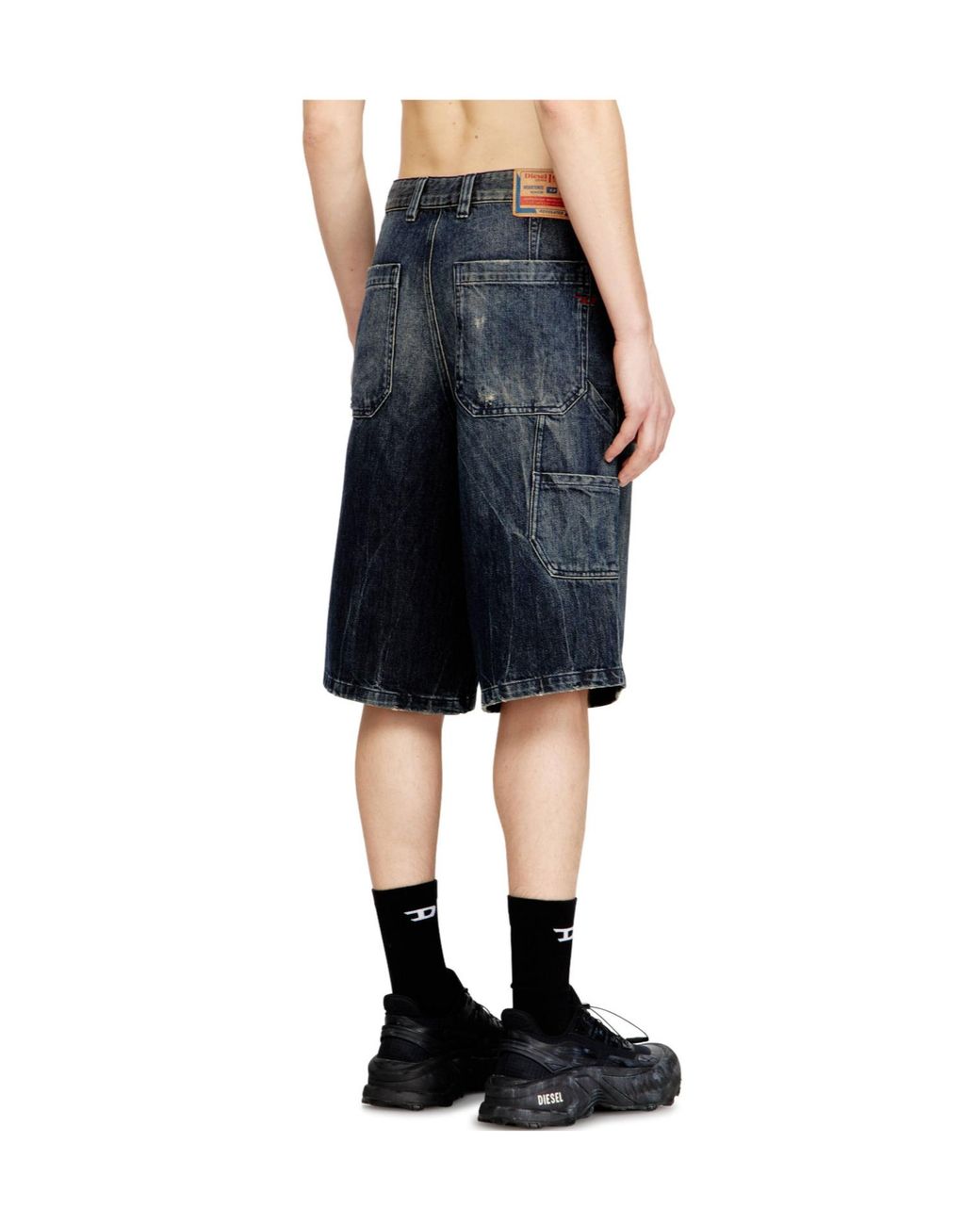 DIESEL Blue D-Livery-W Shorts for men