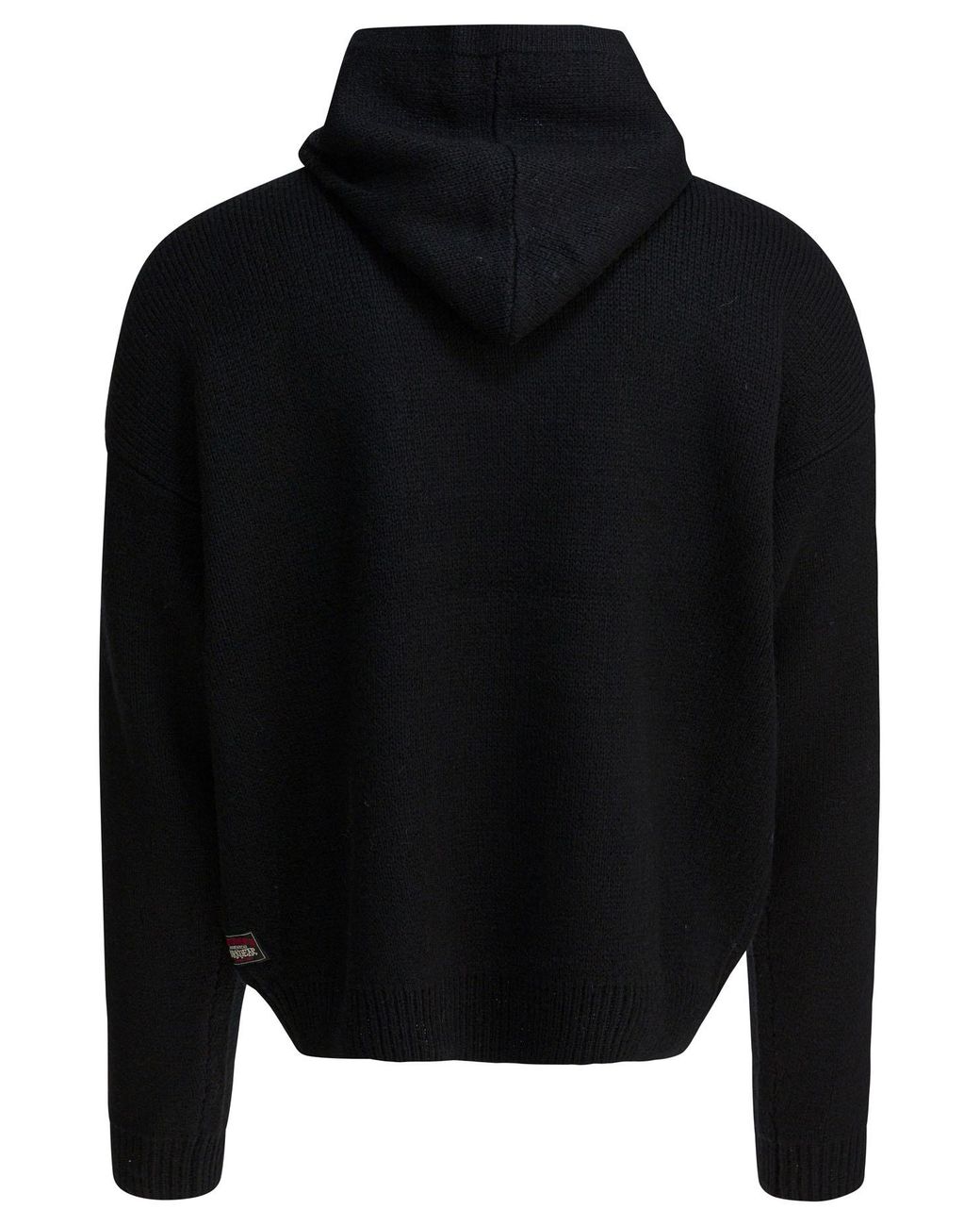 Stussy Blue Stüssy Quarter Zip Knit Hoodie for men