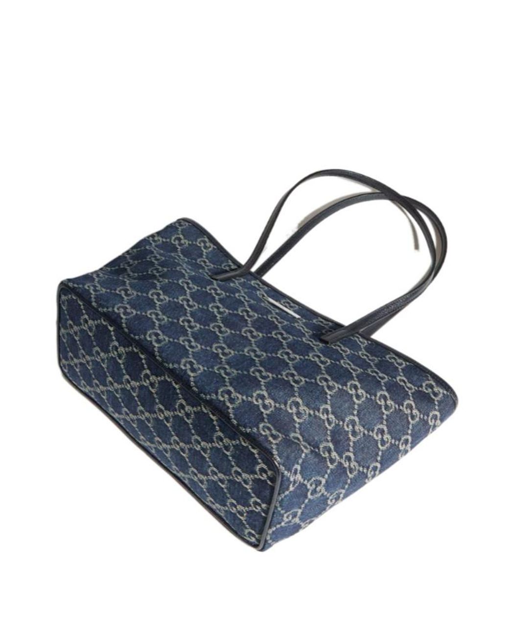 Gucci Blue Tribeca Small Tote Bag