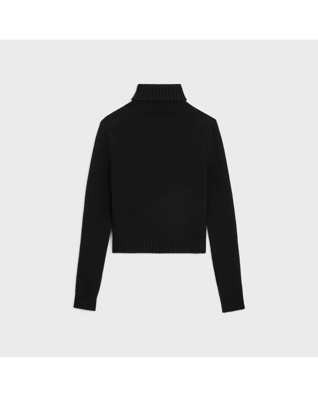 Céline Black Turtleneck Sweater