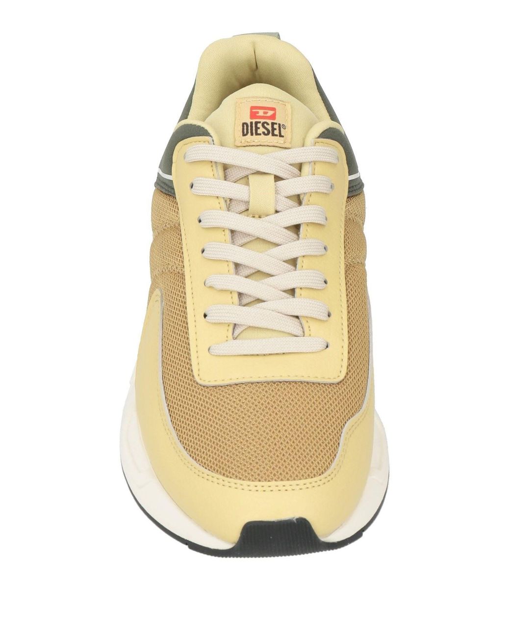 DIESEL Natural Low-Top Multi-Colored Sneakers