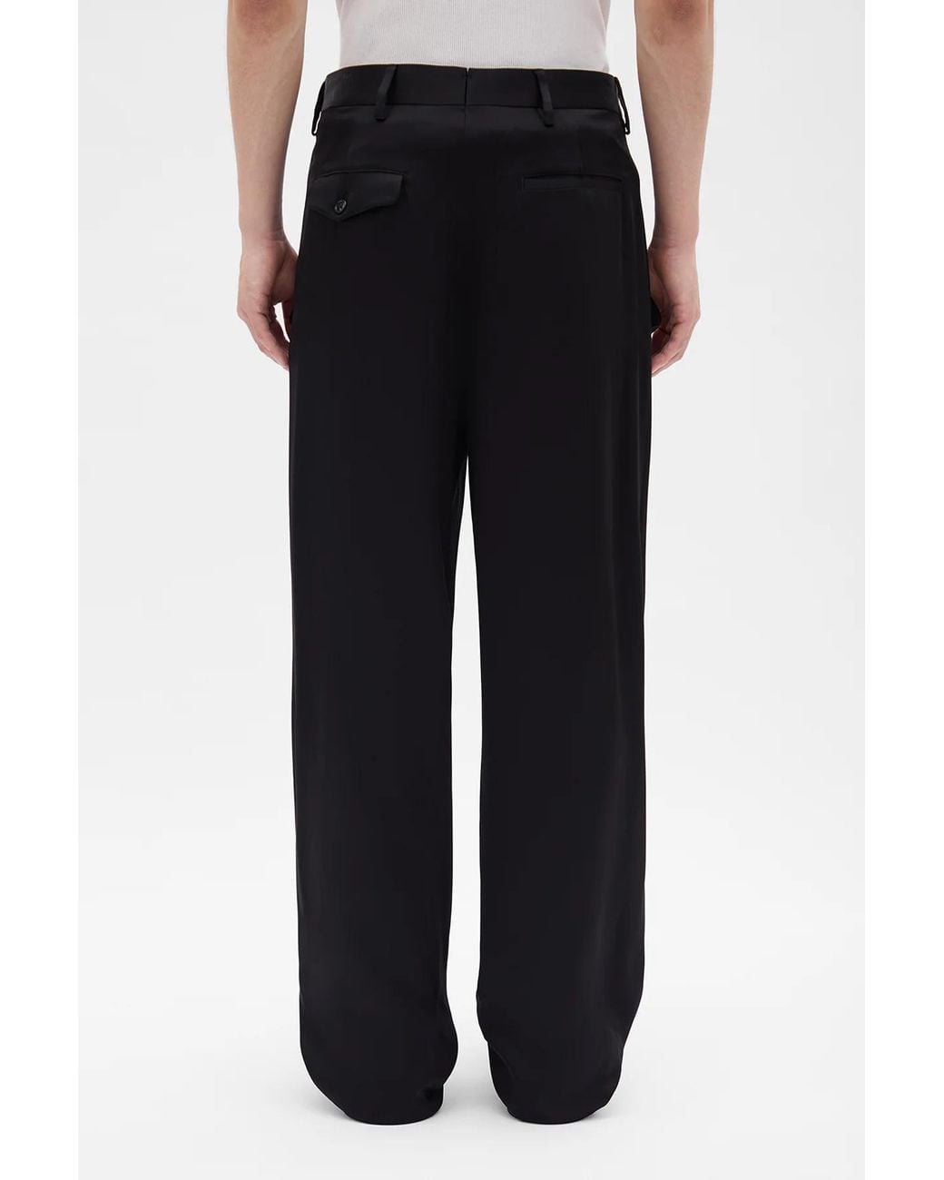 Ann Demeulemeester Black Leon Trousers for men