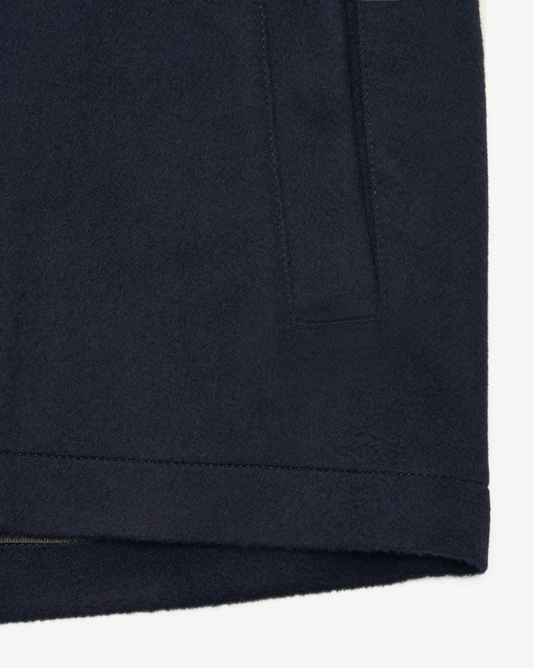 Herno Blue Snap-Button Overshirt Jacket for men