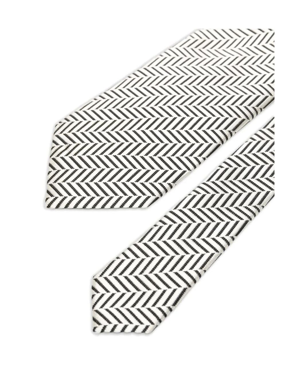 Tom Ford White Silk Tie for men