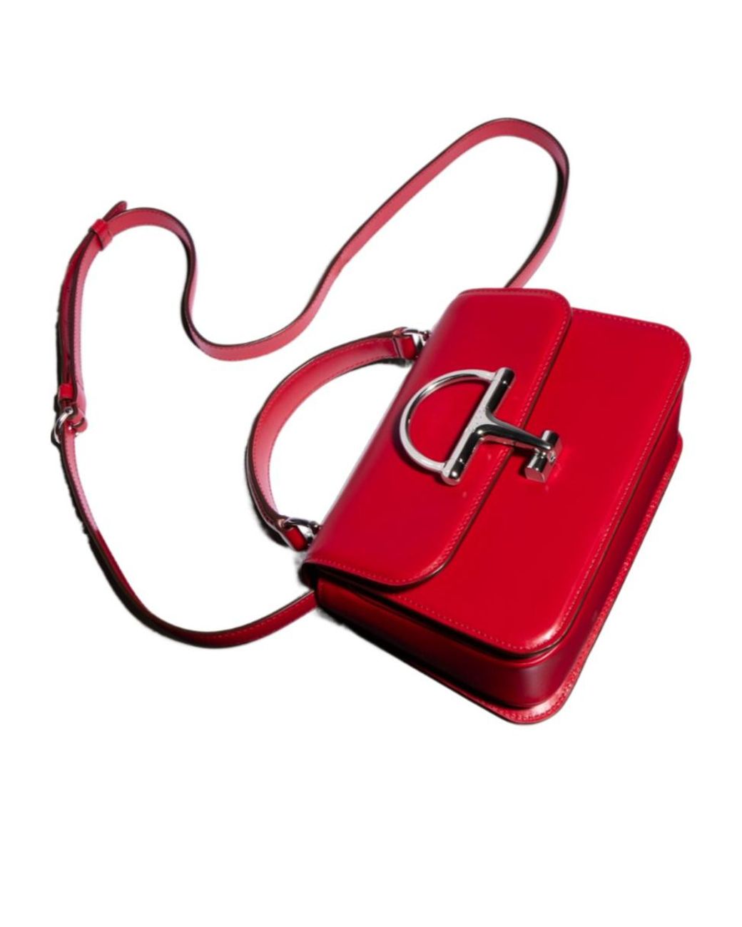 Gucci Red Siena Small Top Handle Bag
