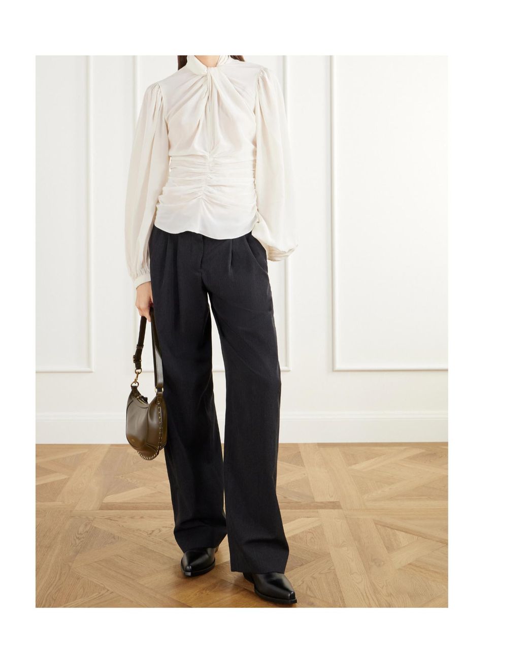 Isabel Marant Natural Long-Sleeved Cover-Up