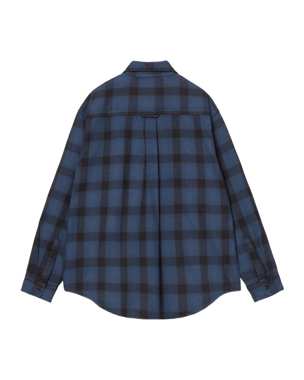 Carhartt Gray Check Flap-Pocket Shirt for men