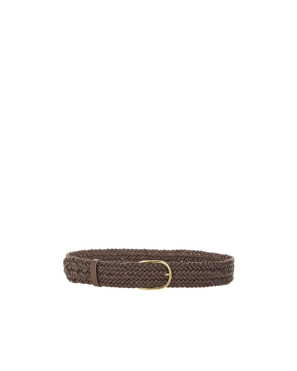 Dragon Diffusion White Classic Woven Belt