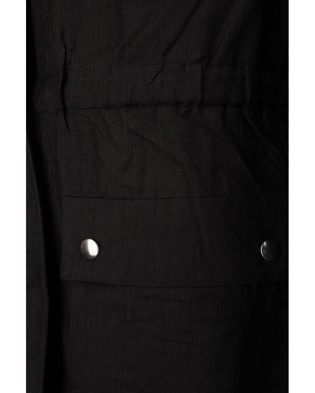 Prada Black Kid Mohair-Virgin Wool Field Jacket