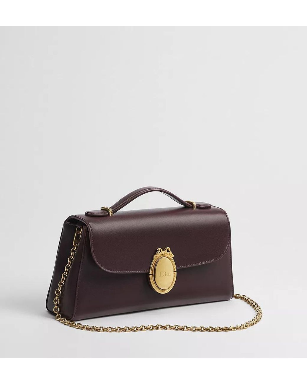 Dior Brown Médaillon Pouch