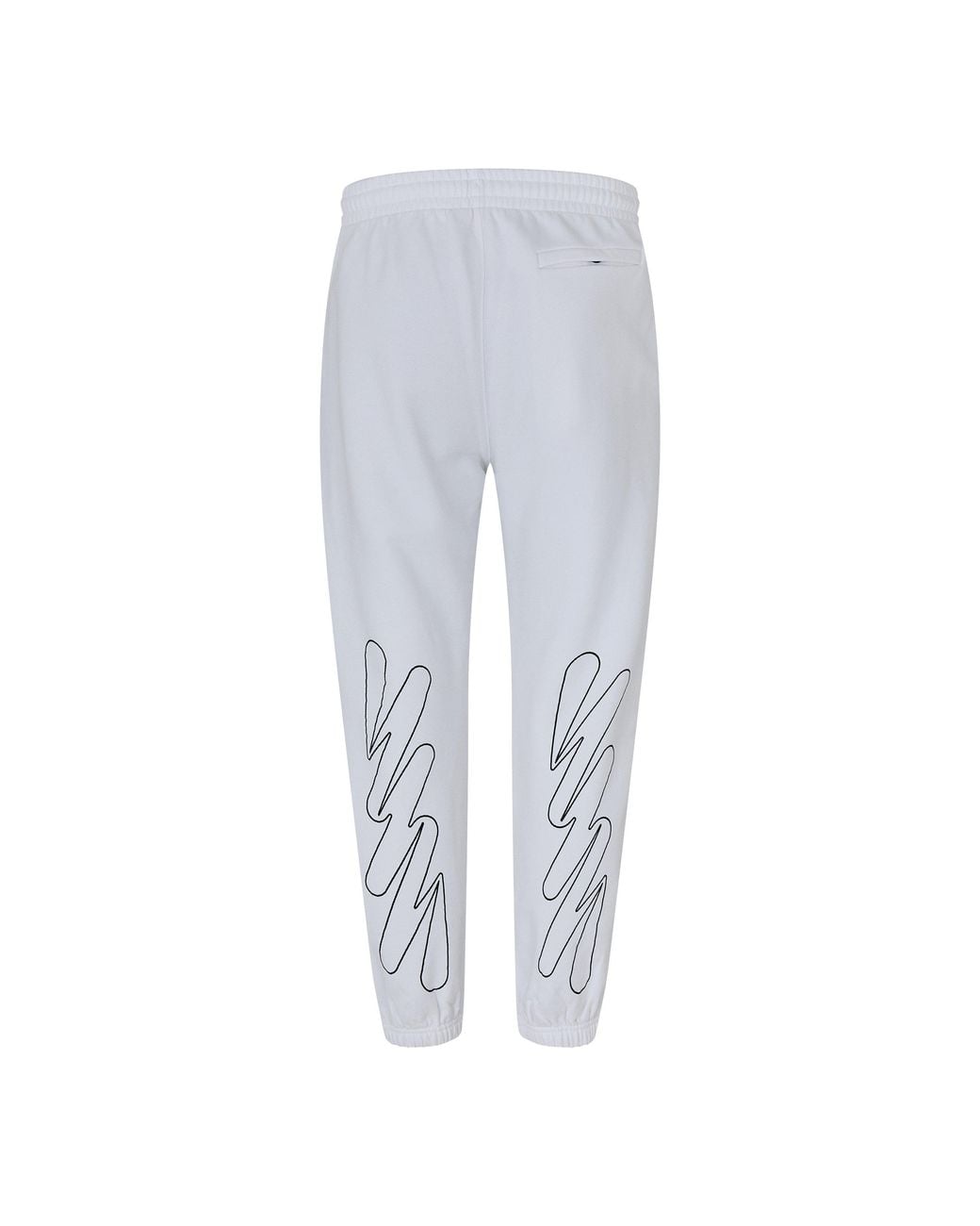 Off-White c/o Virgil Abloh Gray Casual Long Trousers for men