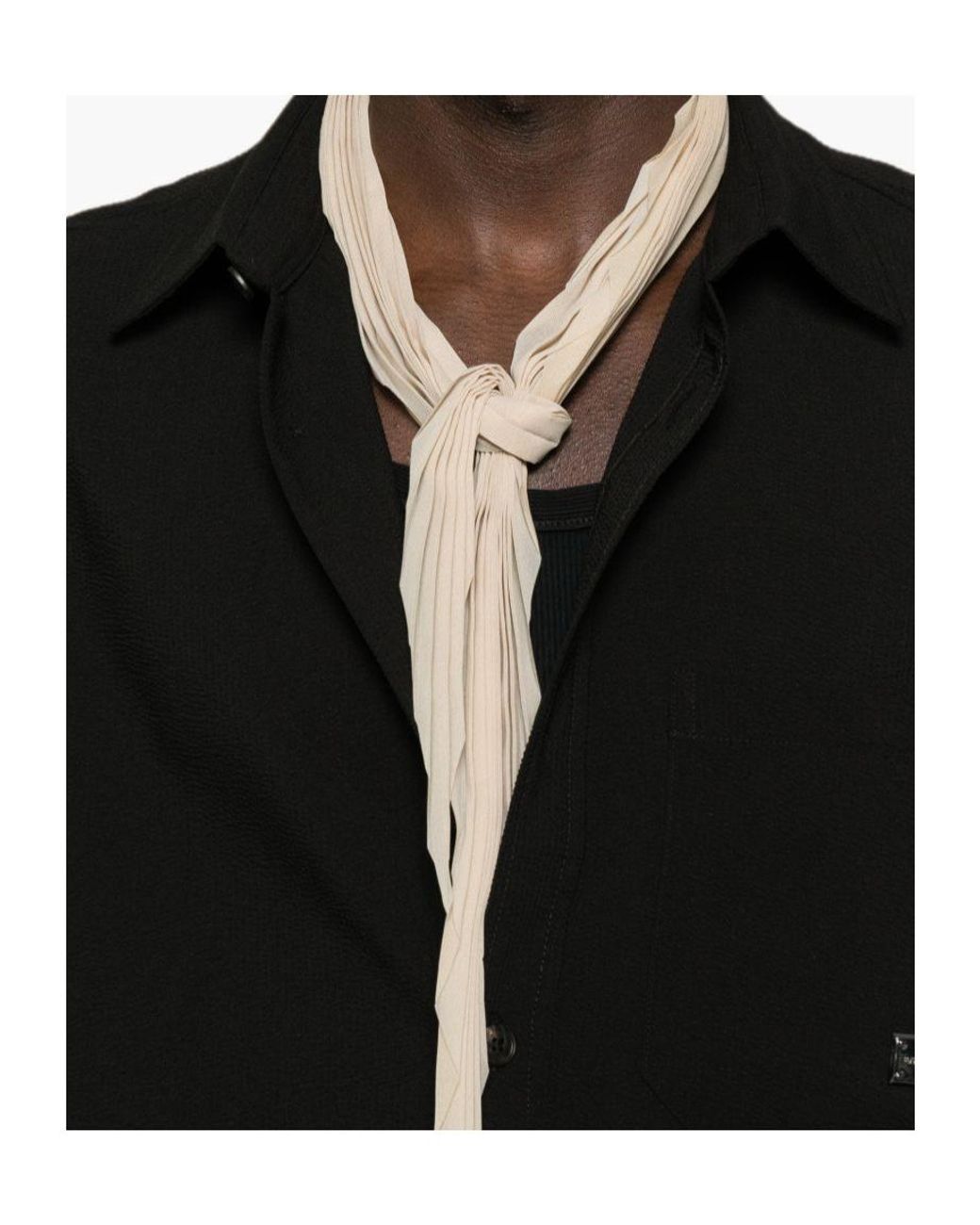 Emporio Armani Black Short-Sleeve Shirt for men