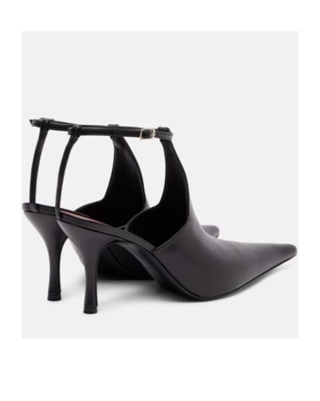 Magda Butrym Black Leather Pumps