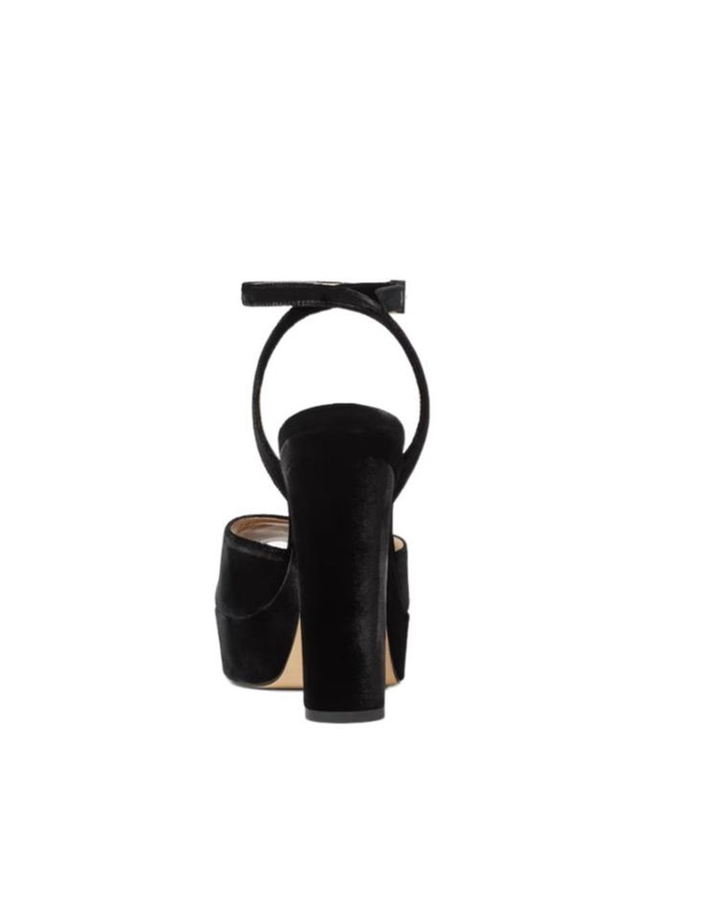 Fendi Black After 9 Platform Ankle-Strap Sandals