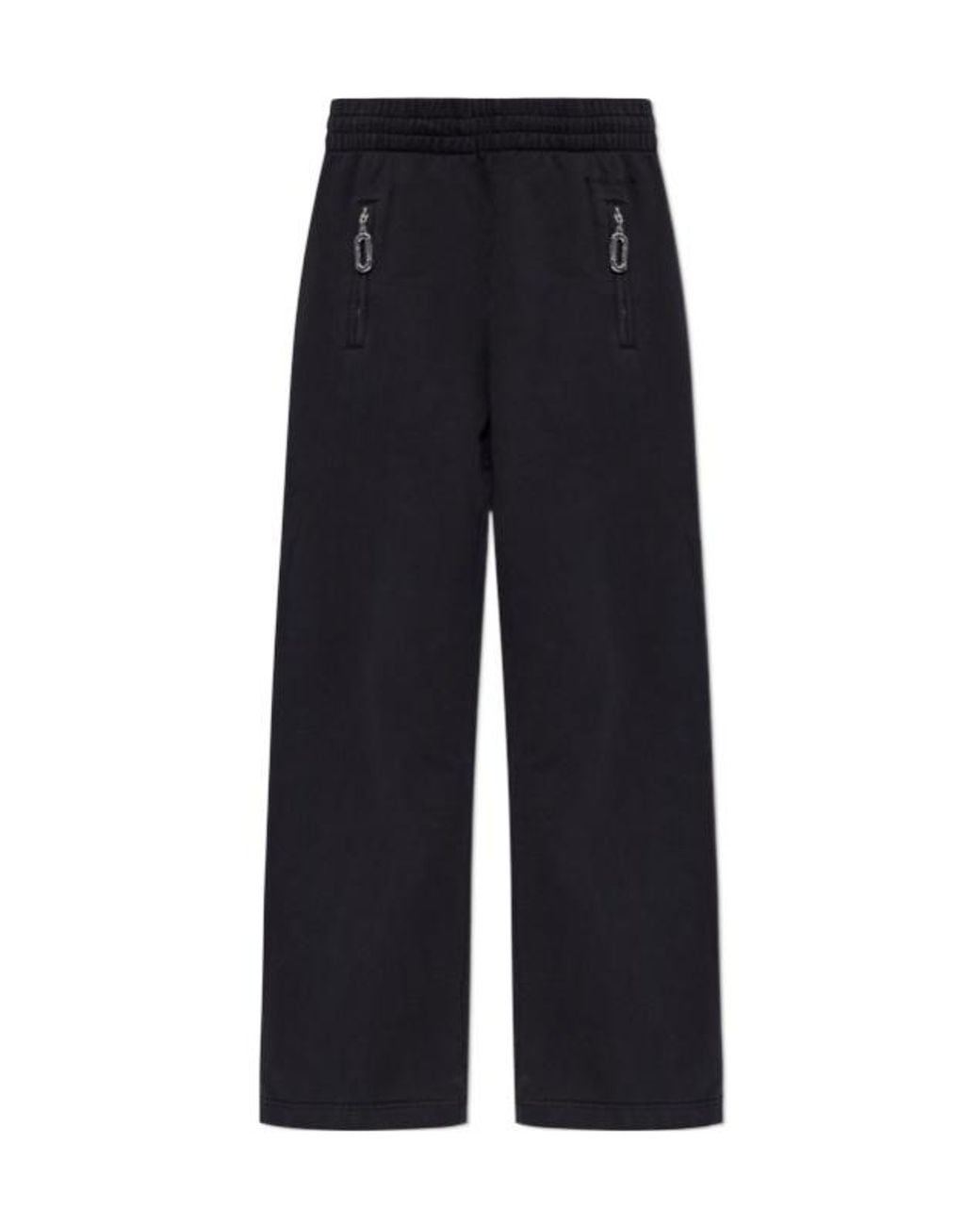 Marc Jacobs Blue Logo Zip Detail Joggers