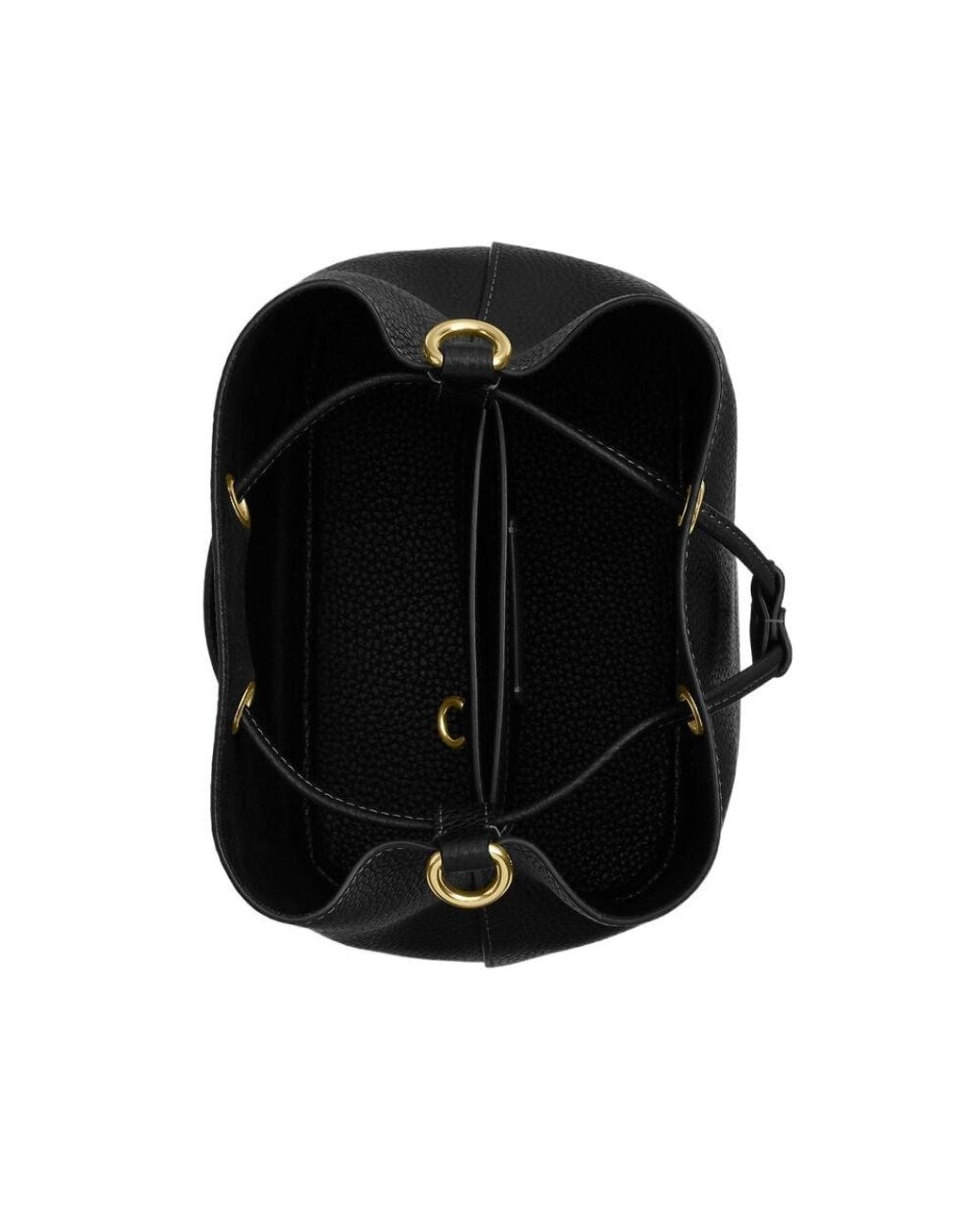 COACH Black Rowan Bucket Bag