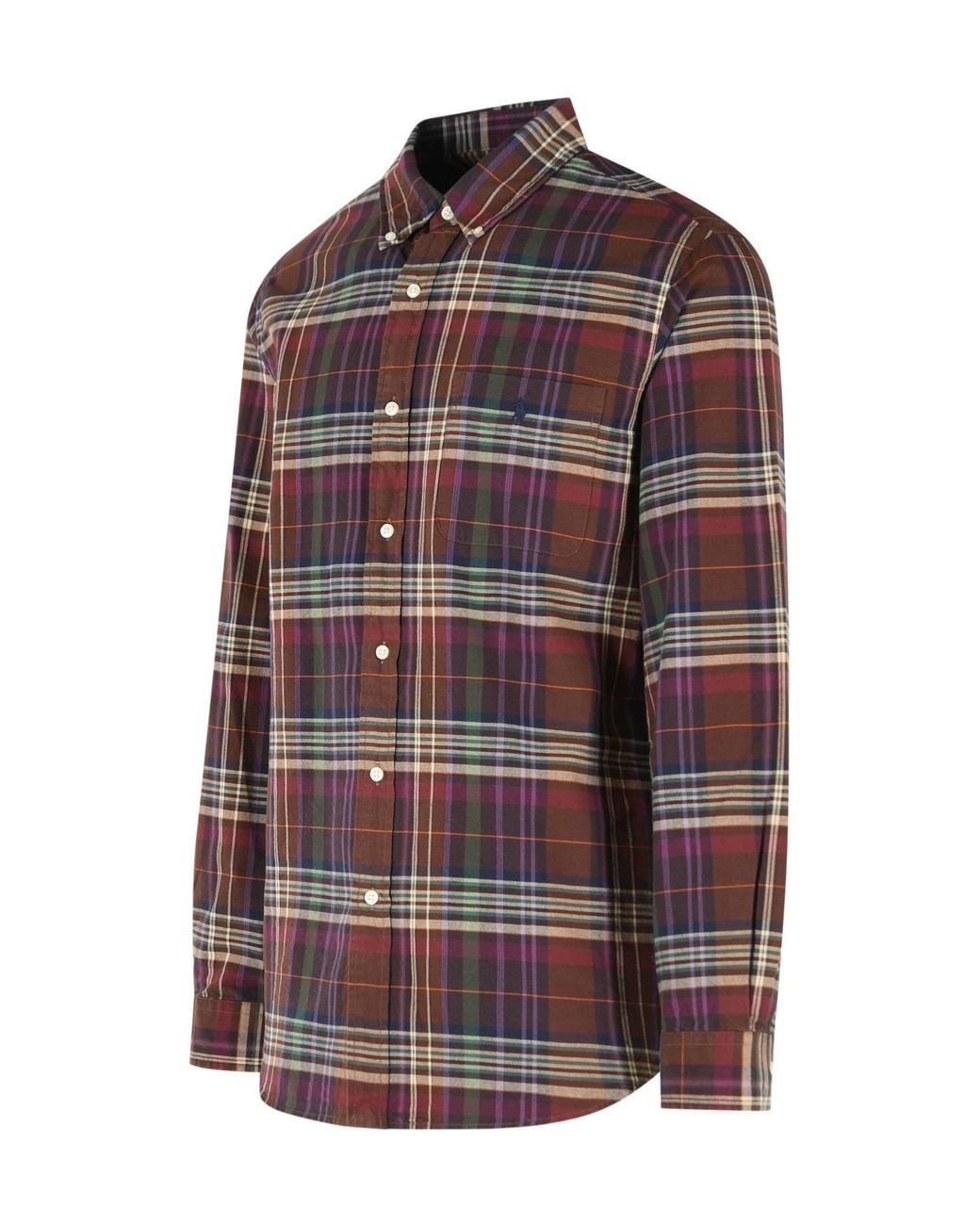 Polo Ralph Lauren Multicolor Checked Button-Down Shirt for men