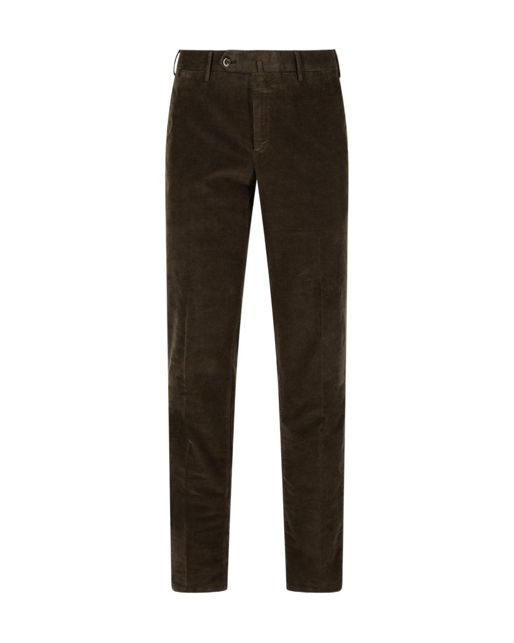 Pt Pantaloni Black Pt01 Slim Velvet Pants for men