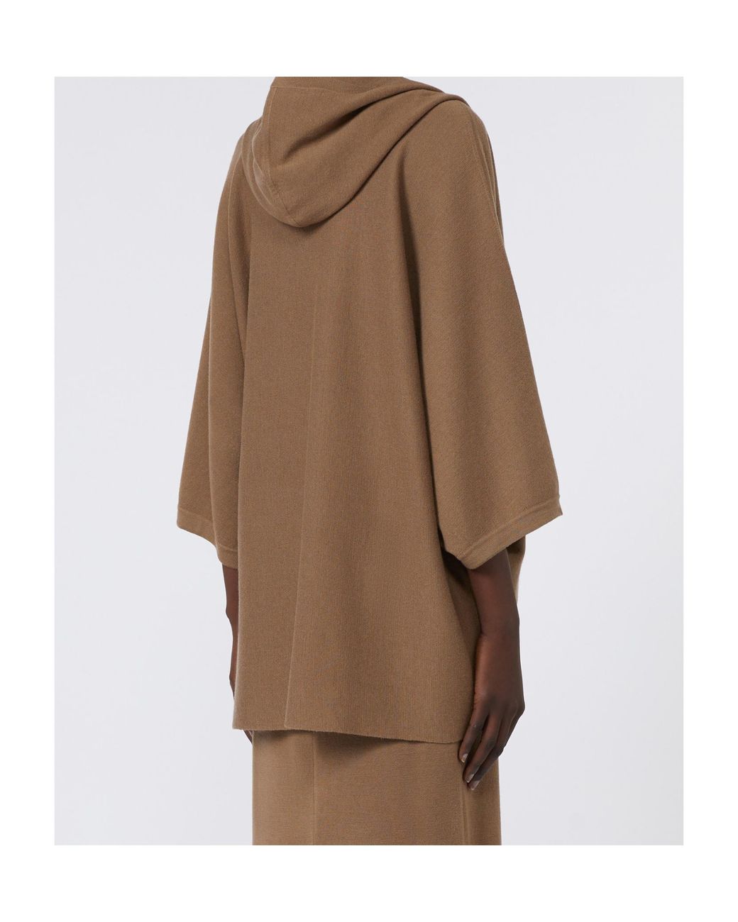 Max Mara Brown Aster Open Front Cardigan