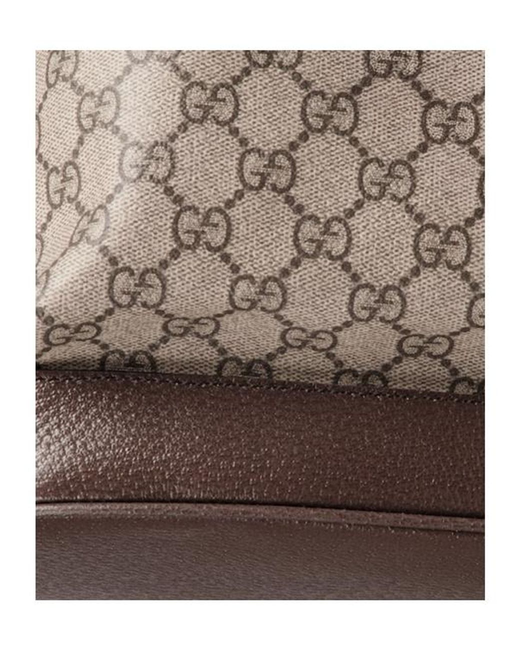 Gucci Brown Ophidia Small Backpack for men