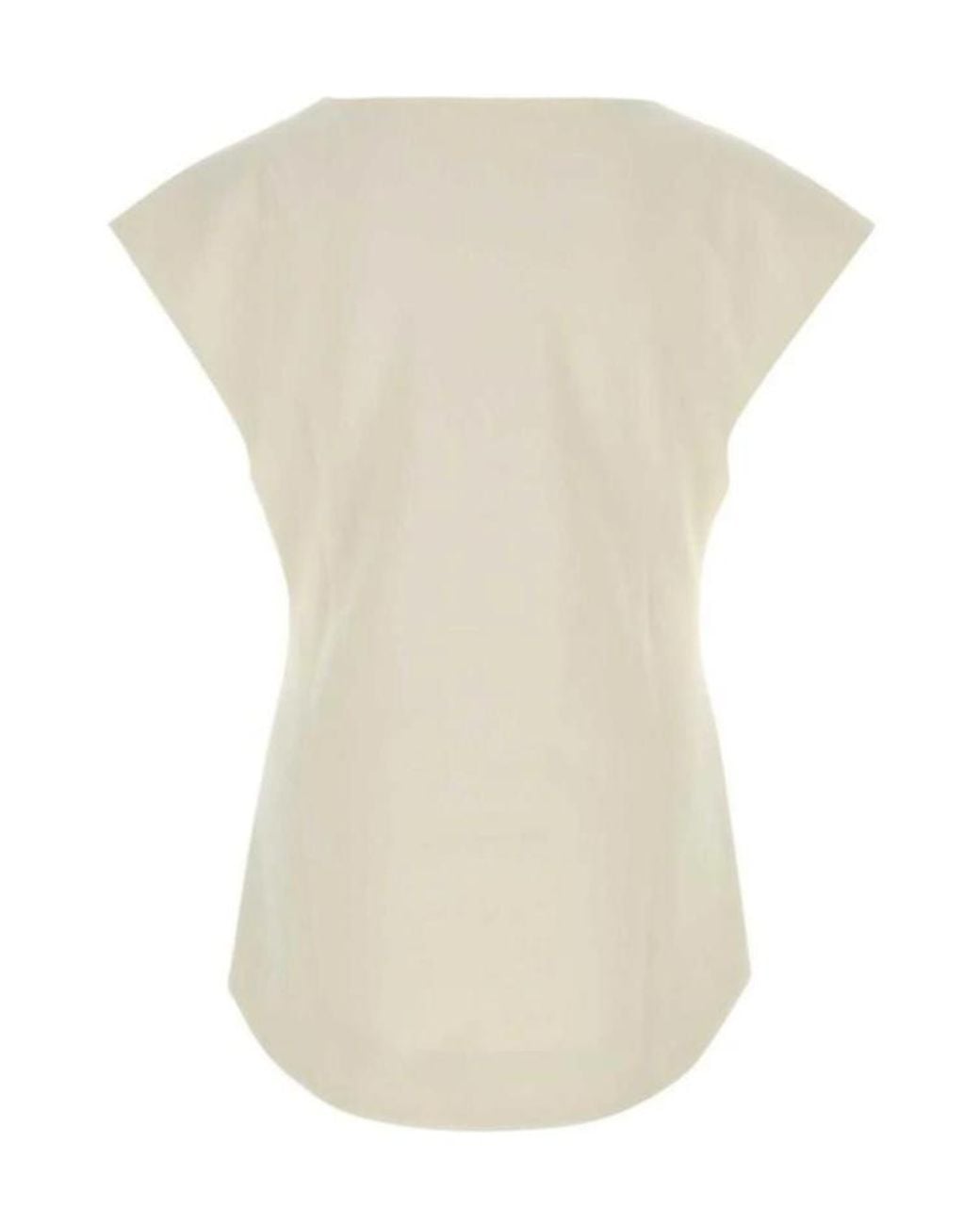 Entire studios Natural Deep Vee Tank Top for men