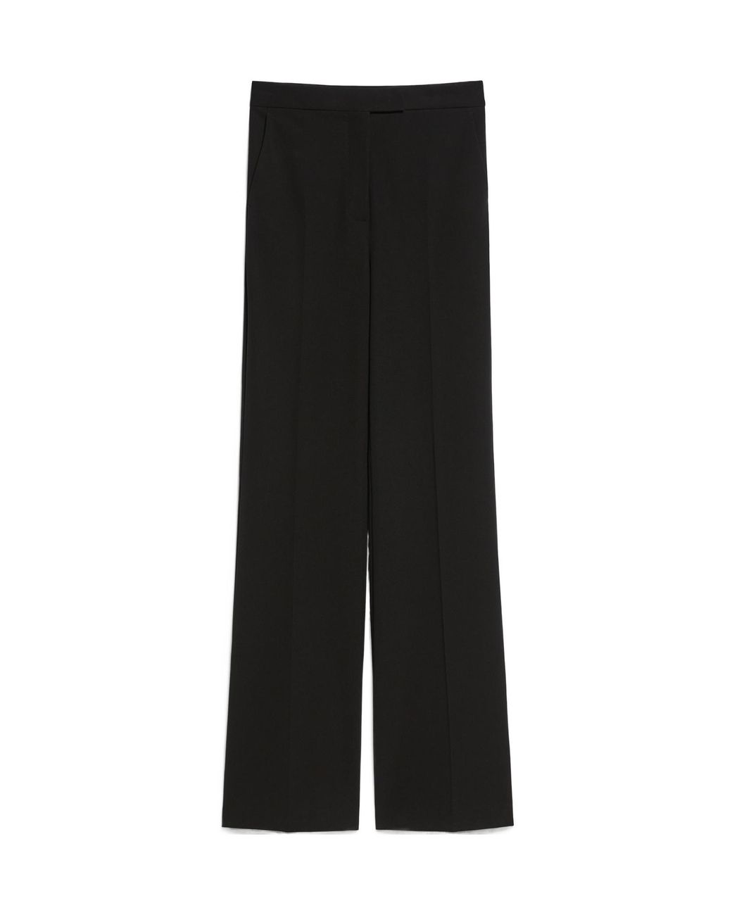 Max Mara Black Norcia Flared Trousers