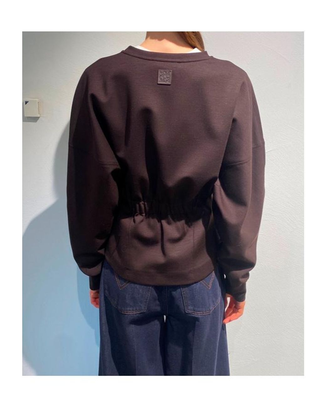 Max Mara Purple Long-Sleeve Sweatshirt