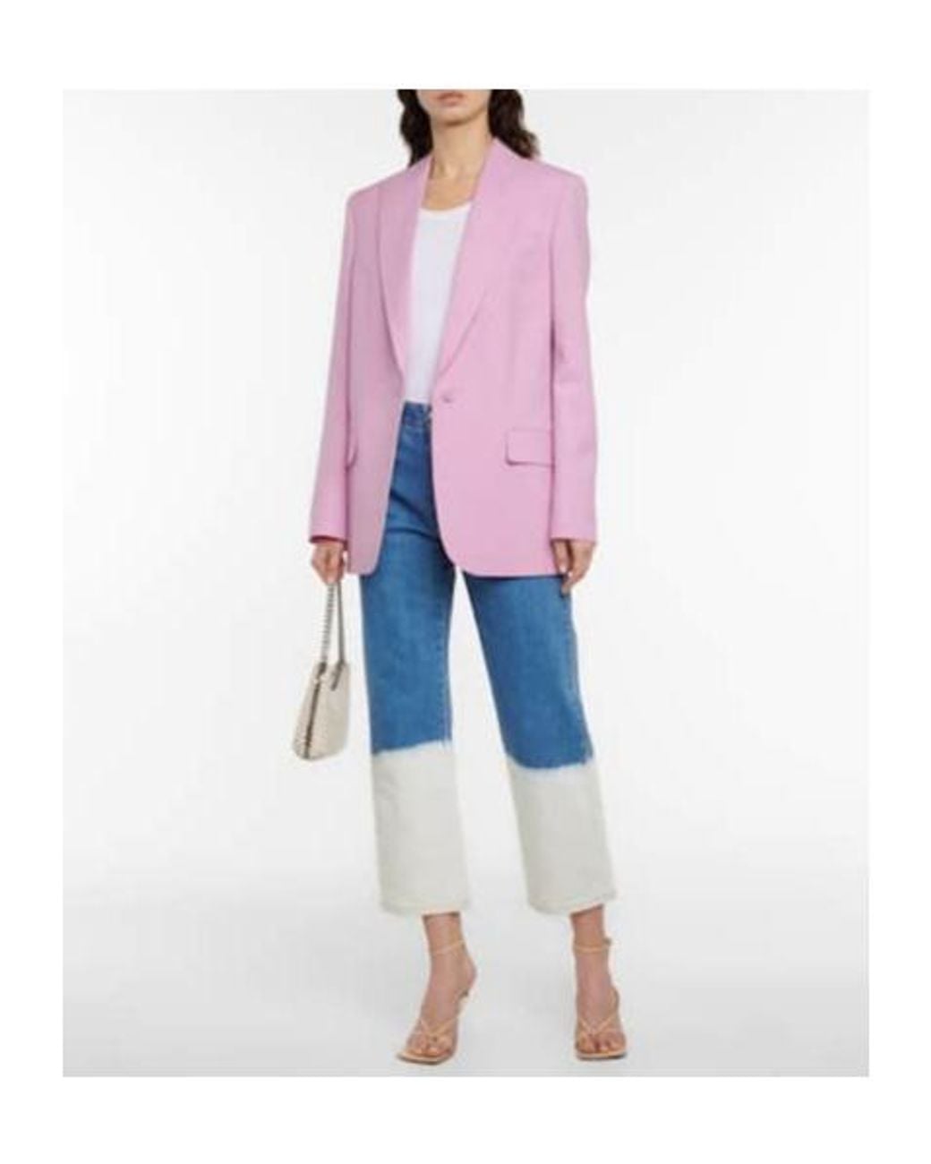 Stella McCartney Purple Wool Blazer