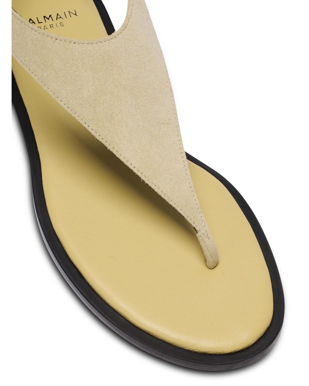 Balmain Multicolor Anthem Flat Toe-Post Sandals