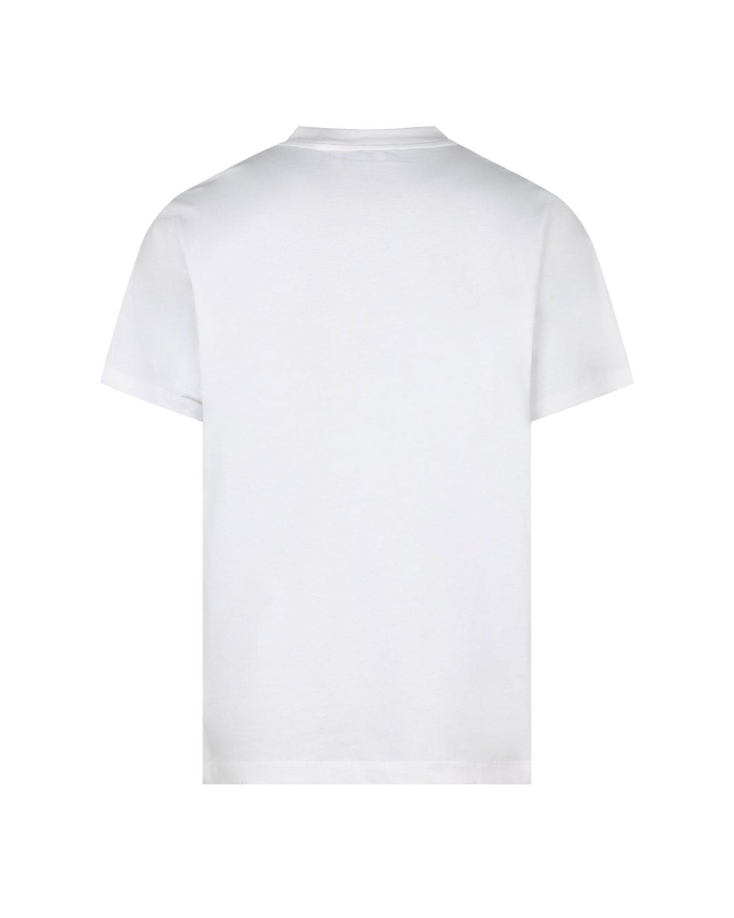 Off-White c/o Virgil Abloh White Round-Neck Short-Sleeved Shirt for men