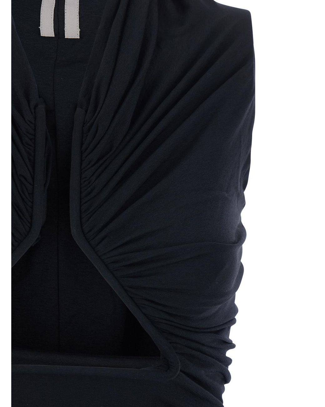 Rick Owens Blue Sleeveless Tops