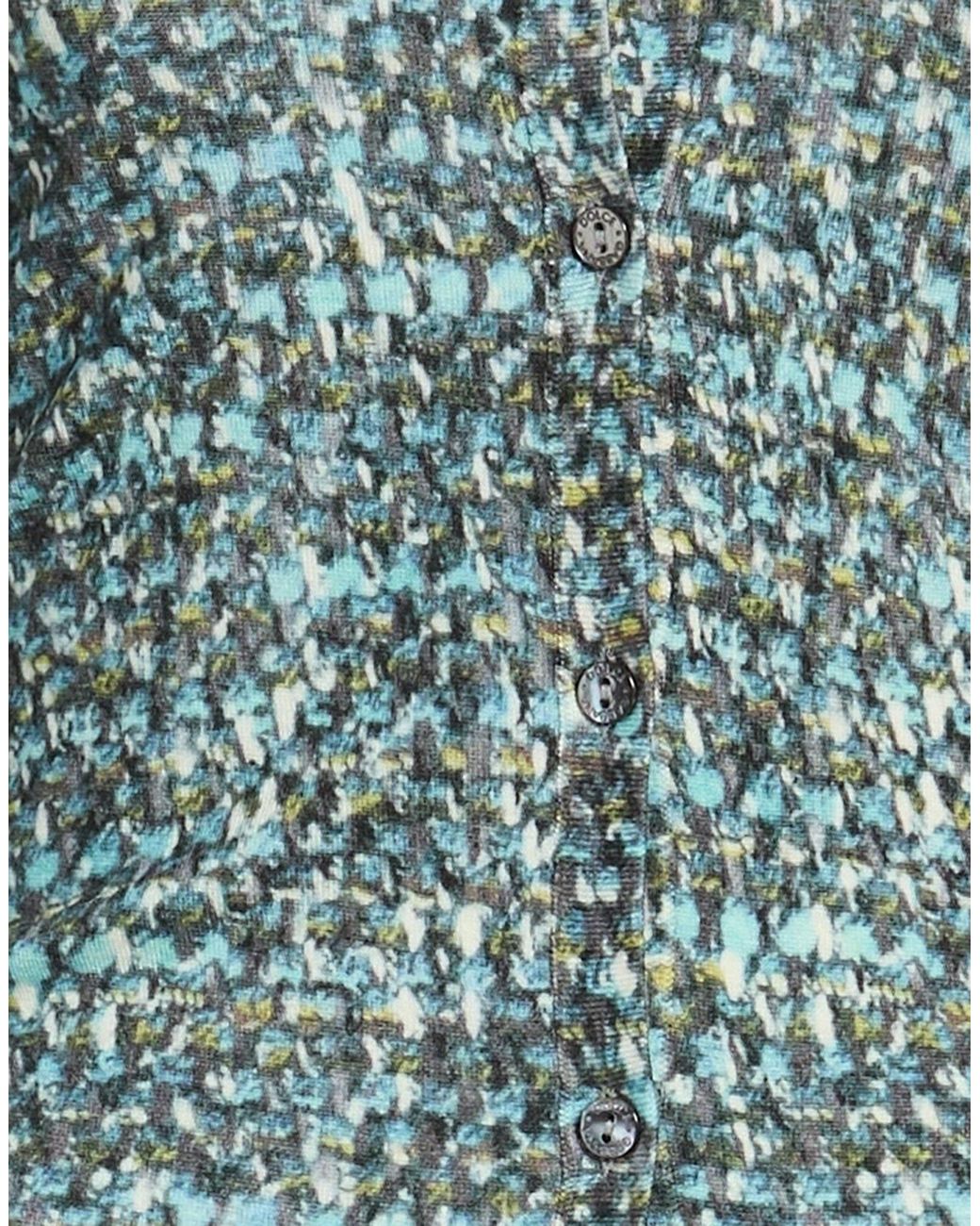 Dolce & Gabbana Blue Colorful Lightweight Wool Knit Sweater