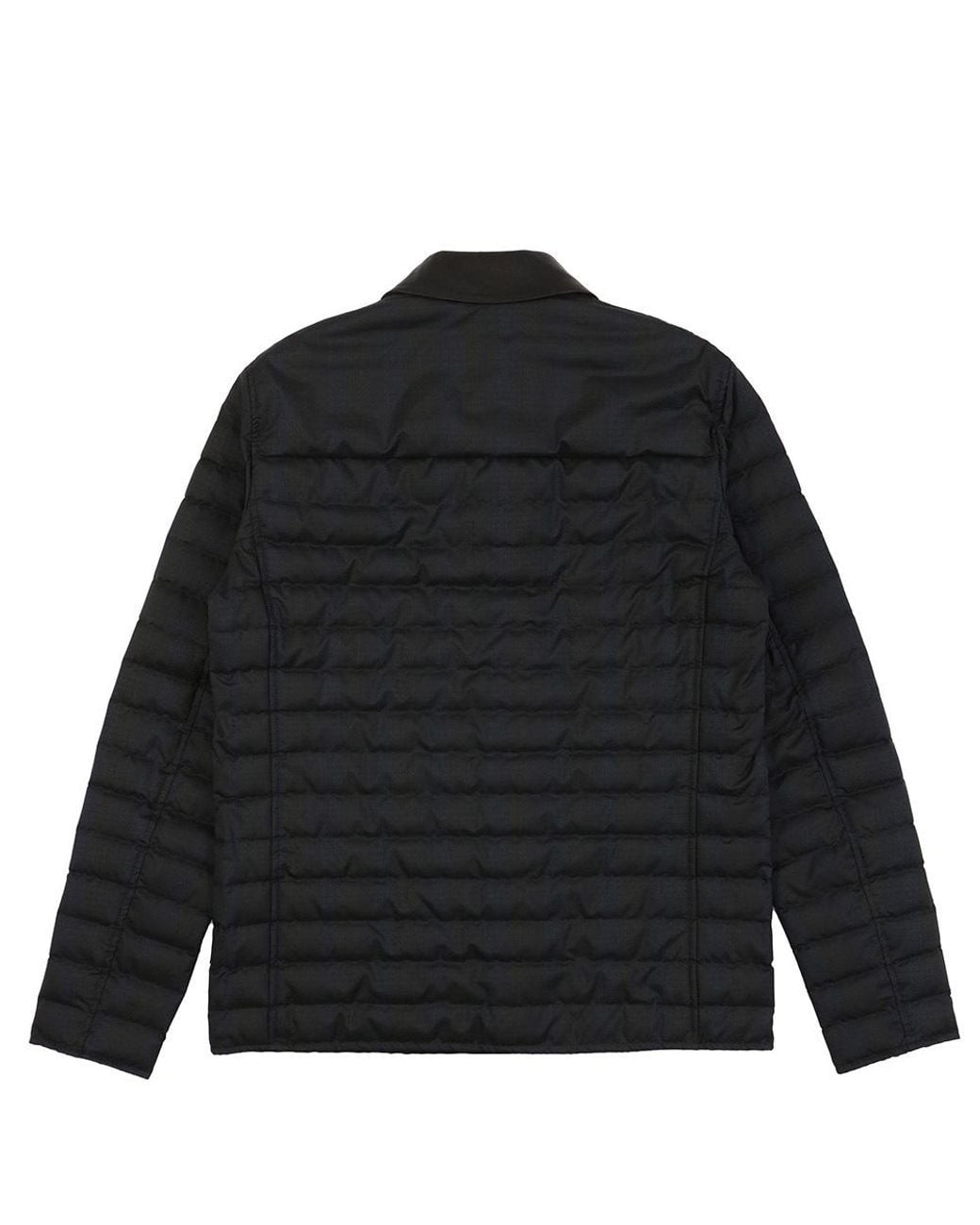 Ferragamo Black Quilted Cotton Suit for men