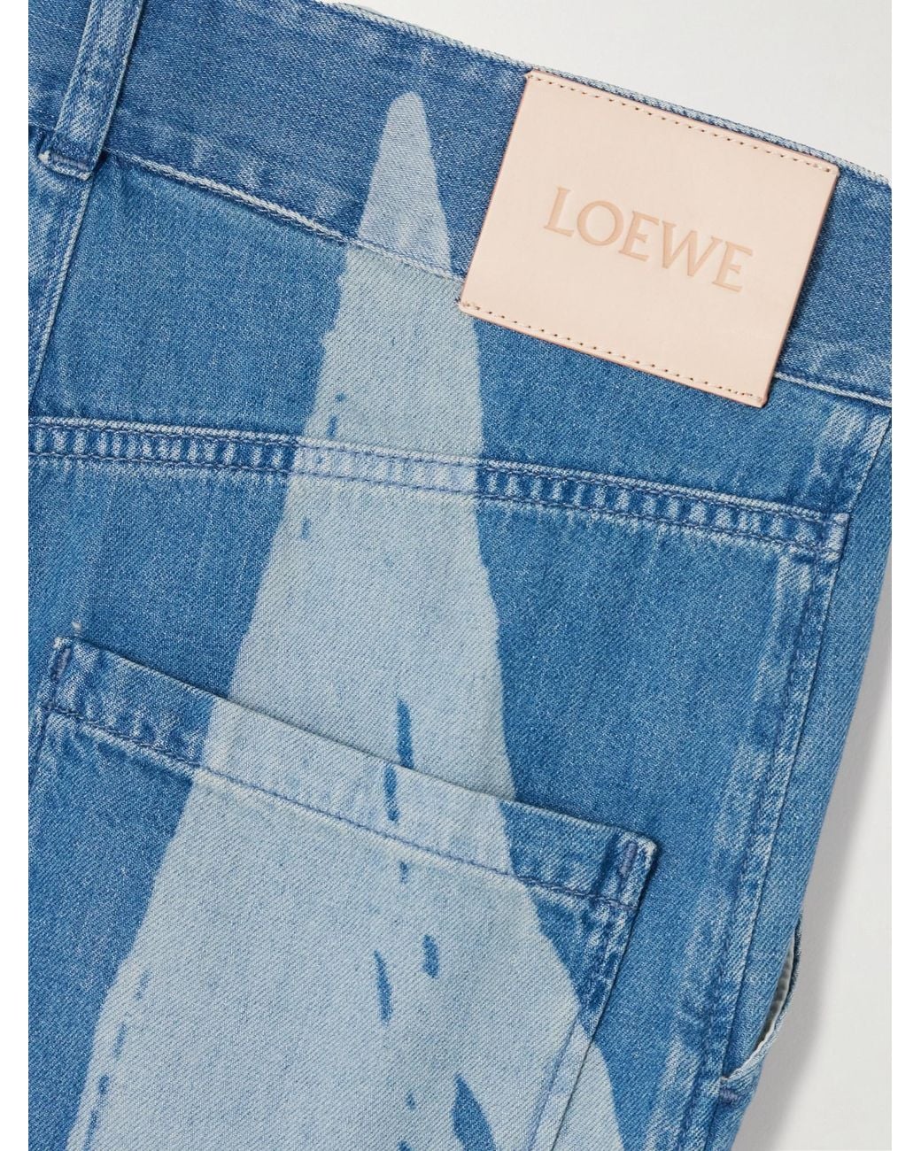 Loewe Blue Belt-Loop Jeans