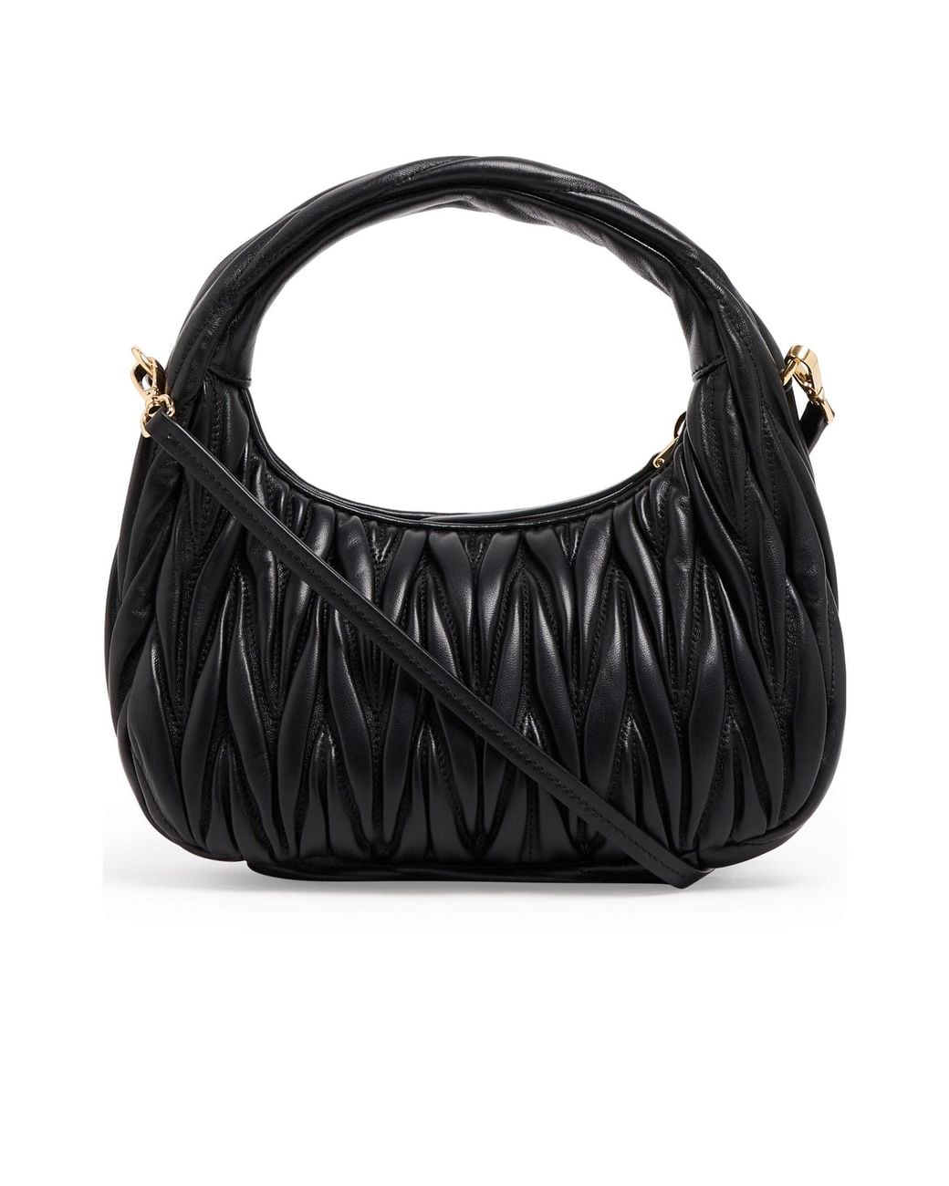 Miu Miu Black Wander Shoulder Bag