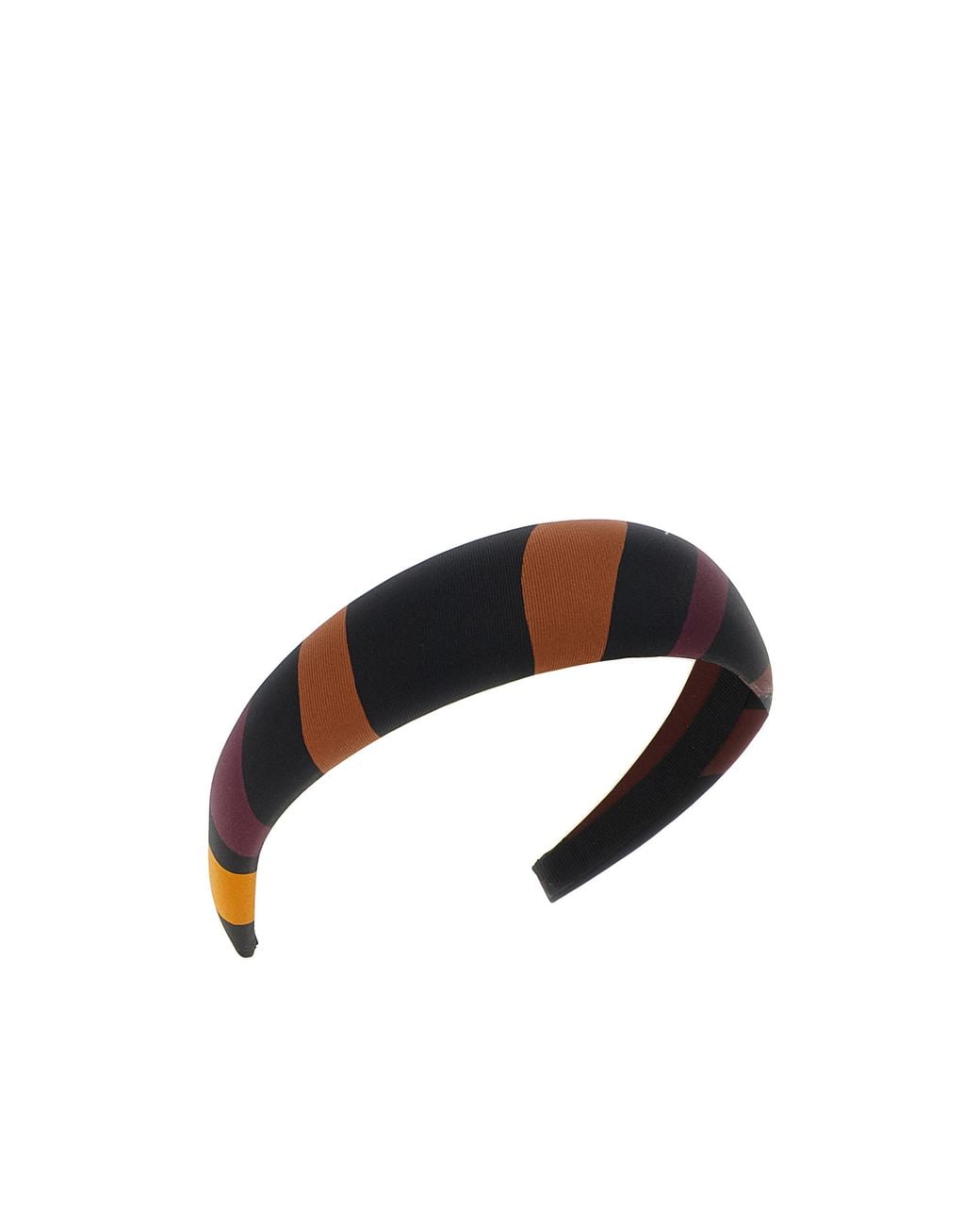 Emilio Pucci Metallic Pucci Marmo Pattern Headband