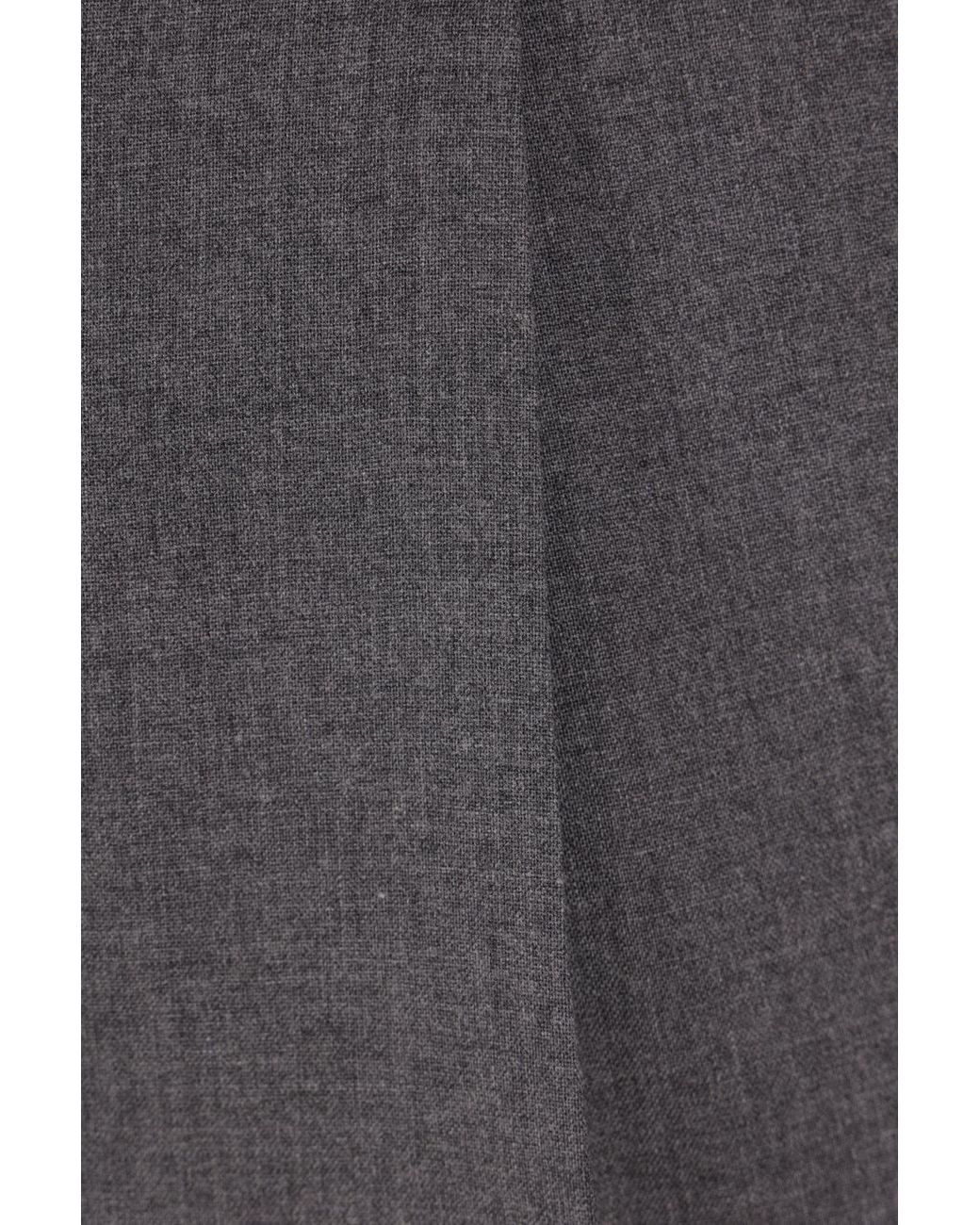 Auralee Gray Summer Twist Pora Slacks for men